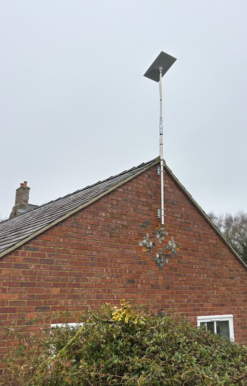 Professional Starlink satellite installation